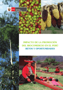 impacto de la promoción del biocomercio en el perú