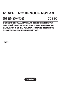 platelia™ dengue ns1 ag 96 ensayos 72830 - Bio-Rad