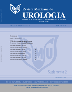 Suplemento 2 - revista mexicana de urología