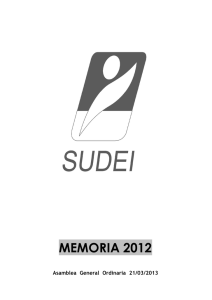 memoria 2012