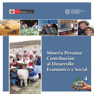 Minería Peruana: Contribución al Desarrollo Económico y Social