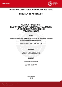 TESIS AVANCE al 20/01/10 - Pontificia Universidad Católica del Perú