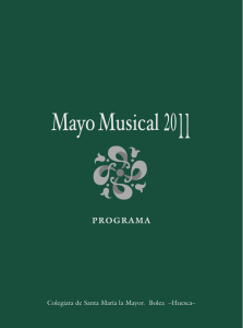 2011 - Mayo Musical