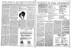 Textos Inéditos de Florencia Sánchez