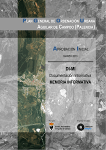 Plan General de Ordenación Urbana Aguilar de Campoo (Palencia)