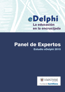 Panel de Expertos eDelphi - Universidad Complutense de Madrid