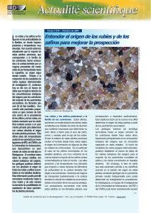 Ficha cientifica 278 ( PDF , 90 Ko) - IRD, Institut de Recherche pour