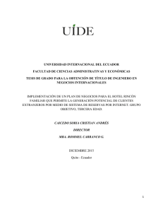 universidad internacional del ecuador facultad de ciencias
