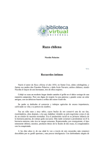 Raza chilena - Biblioteca Virtual Universal