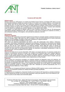 Fondazione ANT Italia Onlus - Istituto delle Scienze Oncologiche