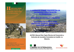 II Jornadas de Prevención de Incendios Forestales en Extremadura