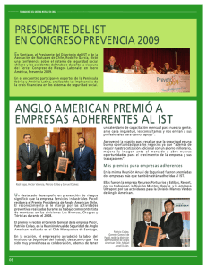 Recorte de Publicación Revista I.S.T. JUNIO 2009