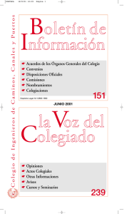 Comisiones - CICCP - Colegio de Ingenieros de Caminos, Canales