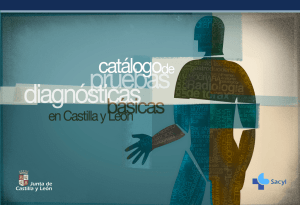 Catálogo de pruebas diagnósticas básicas en Castilla y León del
