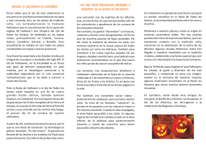 folleto samuin, el hallowen de cantabria