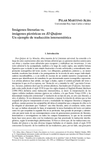 El Quijote, un ejemplo de traducción intersemiótica