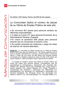 150423 CG OEP 2015 - Comunidad de Madrid