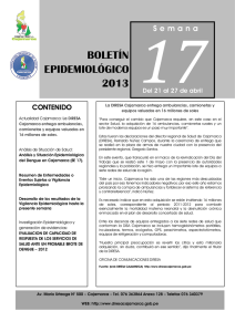 Boletín N° 17 - DIRESA Cajamarca