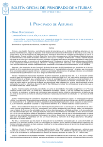 anuncio en PDF para consultar la tabla - Asturias