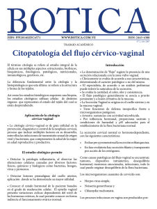 Citopatologia del flujo cervico-vaginal