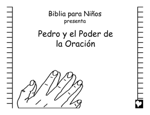 Peter and the Power of Prayer Spanish CB