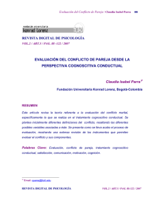 5 Evaluacion del Conflicto de Pareja Claudia Parra
