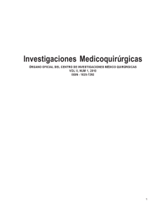 rev invest medicoquirurgicas.2010 vol5