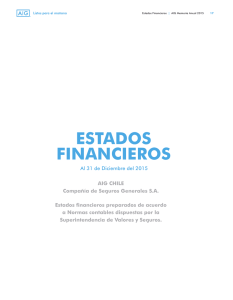 estados financieros - AIG Chile Seguros Generales