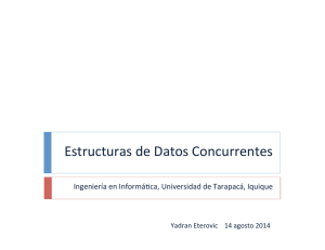 Estructuras de Datos Concurrentes