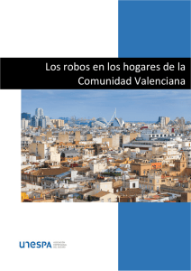 Los robos en los hogares de la Comunidad Valenciana