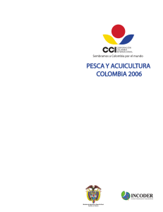 PESCA Y ACUICULTURA COLOMBIA 2006