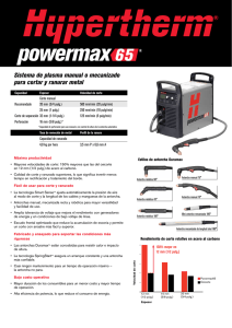 Modelo POWERMAX 65. Descárgate el PDF