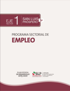 1.1 empleo - Gobierno del Estado de San Luis Potosí