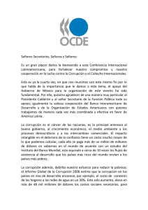 Mensaje del Secretario General de la OCDE, Angel Gurría