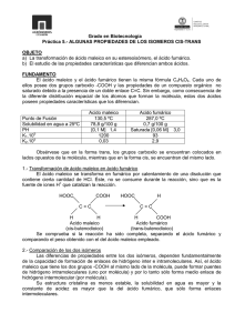 Grado en Biotecnología Práctica 5.- ALGUNAS - CH