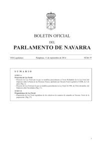 Documento - Parlamento de Navarra