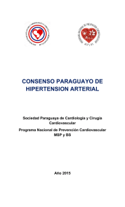 CONSENSO PARAGUAYO DE HIPERTENSION ARTERIAL