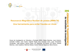 Resonancia Magnética Nuclear de protón (RMN-1H) Una