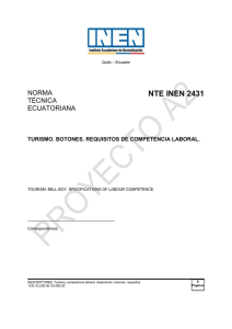 NTE INEN 2431 - Servicio Ecuatoriano de Normalización