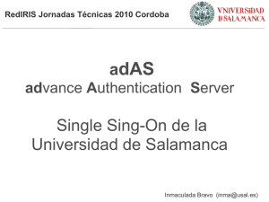 Single Sing-On de la Universidad de Salamanca