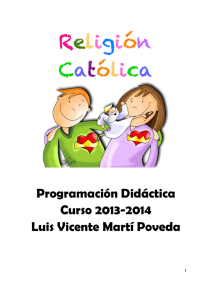Programación Didáctica Curso 2013-2014 Luis
