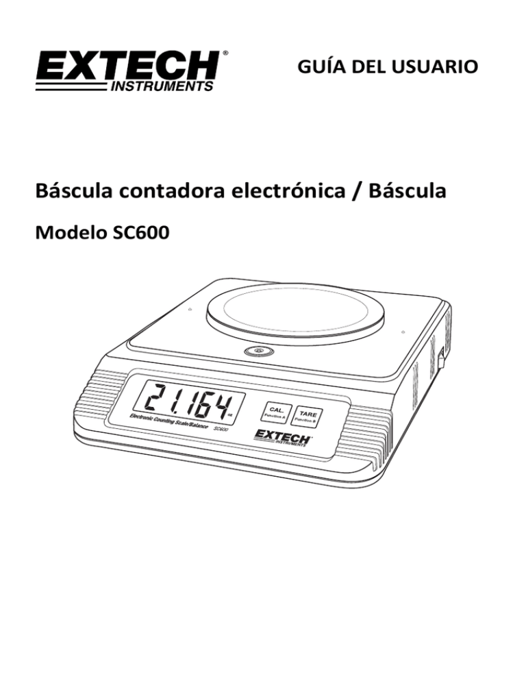 Báscula Contadora Electrónica / Báscula