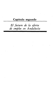 El futuro de l^z oferta de empleo en Andalucía