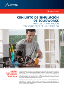 CONJUNTO DE SIMULACIÓN DE SOLIDWORKS