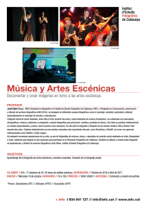 Música y Artes Escénicas