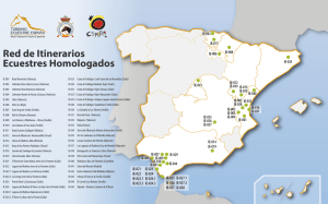 Itinerarios Ecuestres Homologados en España