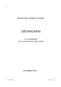 Urdangarín. Un conseguidor en la corte del rey Juan Carlos