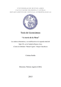 Tesis de Licenciatura 2015 - Facultad de Filosofía y Letras