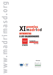 Monográfico XI Premios madri+d
