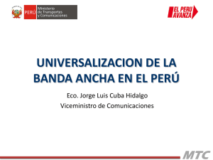 Jorge Luis Cuba Hidalgo - Comisión Económica para América